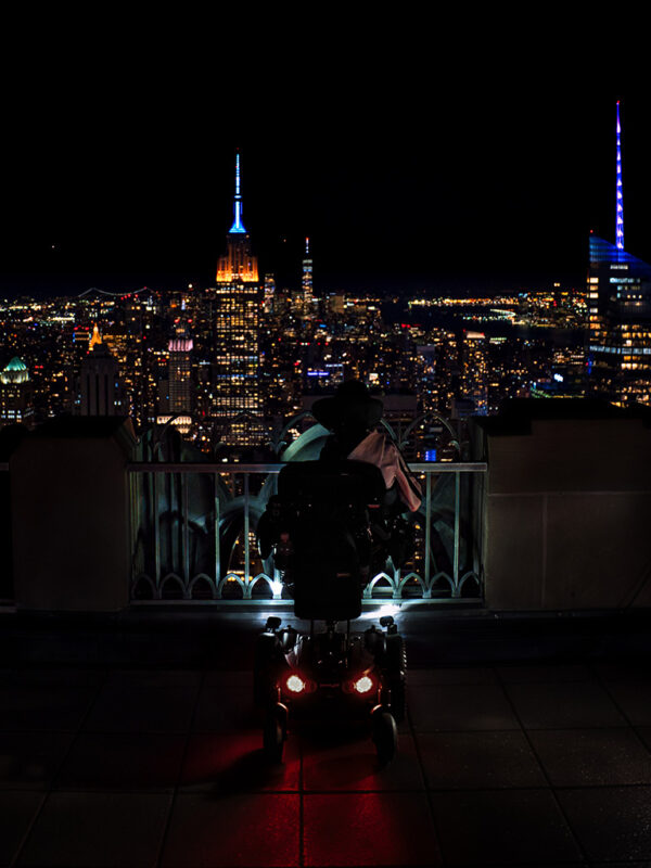 Enjoy breathtaking views of New York City from Top of the Rock, a wheelchair-friendly observation deck. Accessible to all, it provides a panoramic view of the city's skyline.